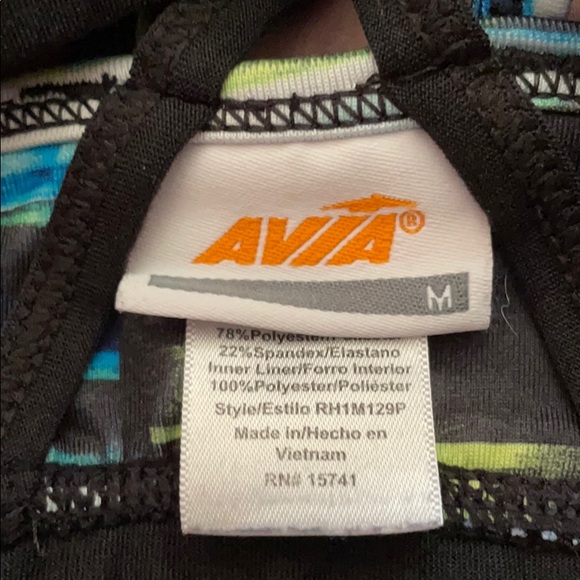 Graphic blue jog bra - Picture 3 of 3